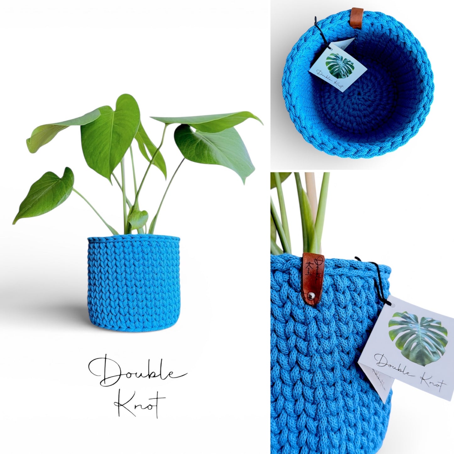 The Classic Crochet Planter