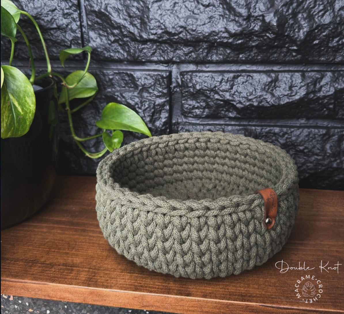 Catch All Crochet Basket Pattern