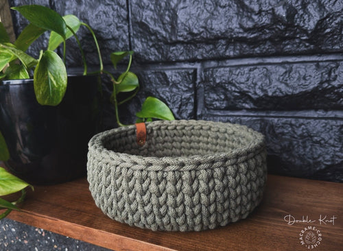 Catch All Crochet Basket Pattern