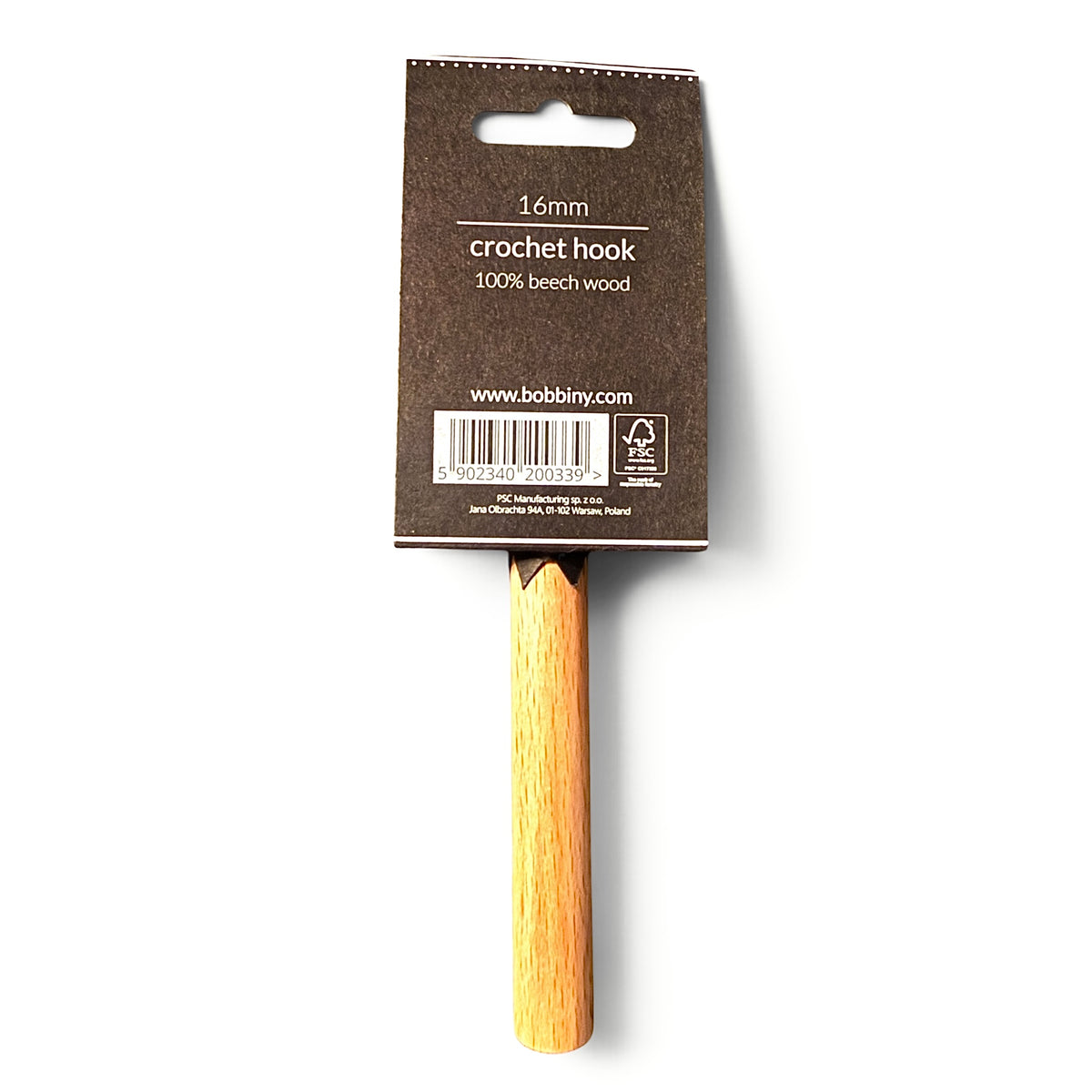 16mm Bobbiny Crochet Hook